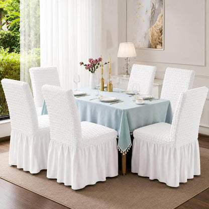Set 6 Huse Universale pentru Scaune cu Volănaș – Elastice și Elegante
