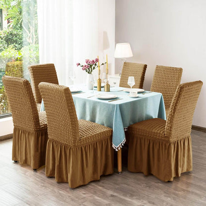 Set 6 Huse Universale pentru Scaune cu Volănaș – Elastice și Elegante