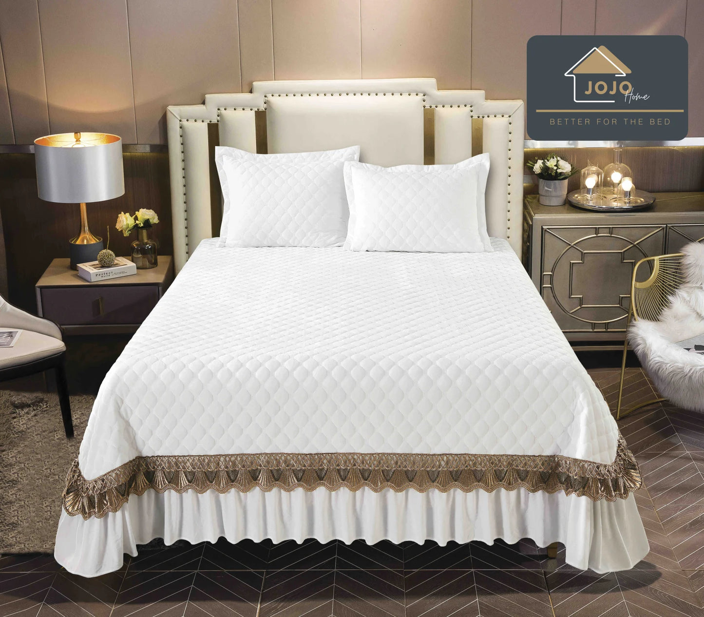 Set Cuvertură Premium din Catifea 220×240 cm – 3 Piese cu Broderie Elegantă + 2 Fețe de Pernă
